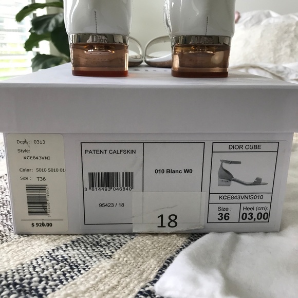 Dior Patent Leather Sandals - Picture 5 of 8